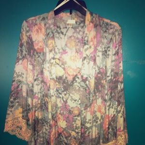 Cute Floral Cardigan